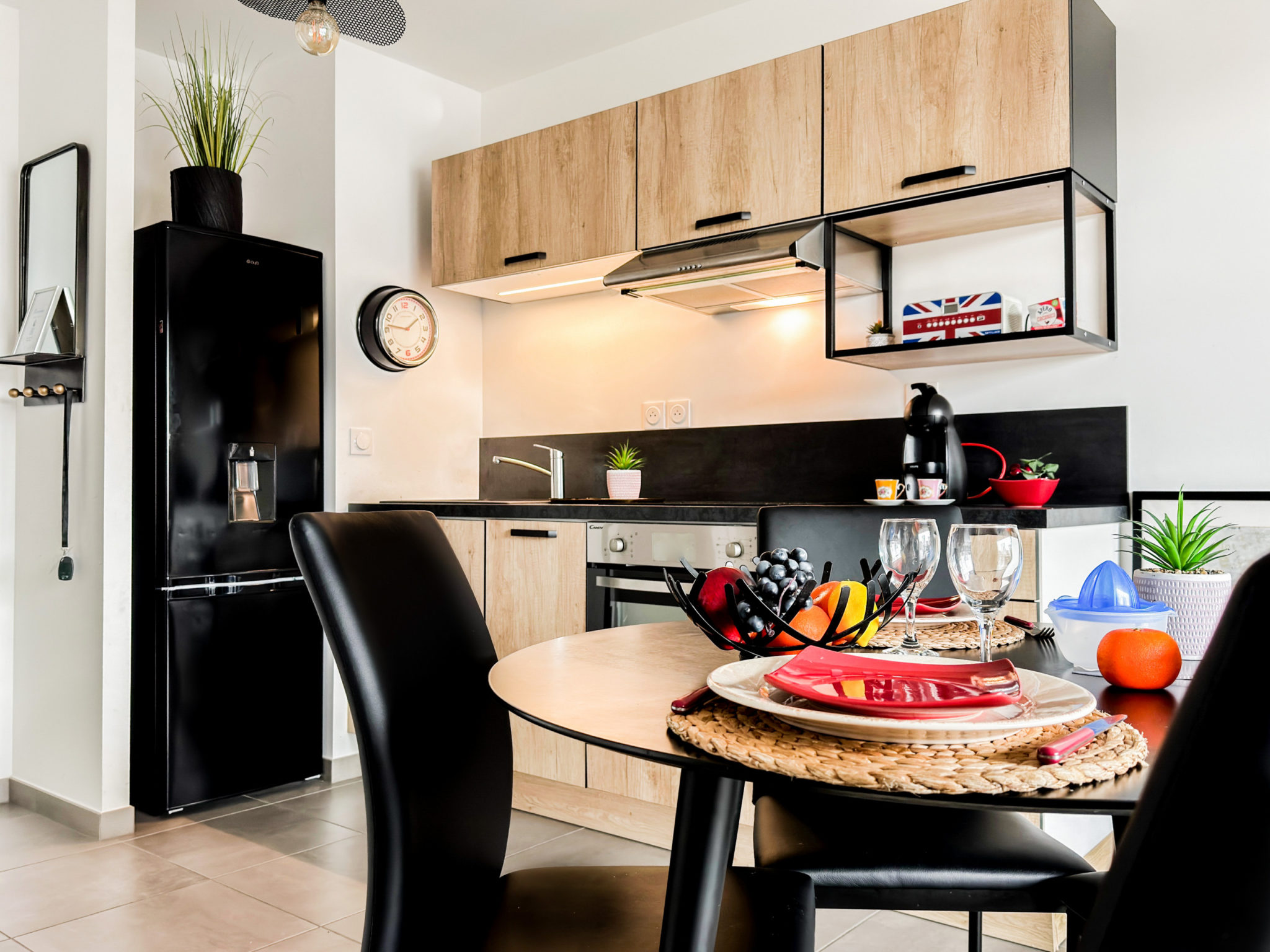 cuisine-appartement-black-swan-annecy