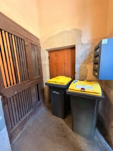 acces poubelle etape 1