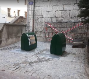 Poubelle de verre PETITE VENISE